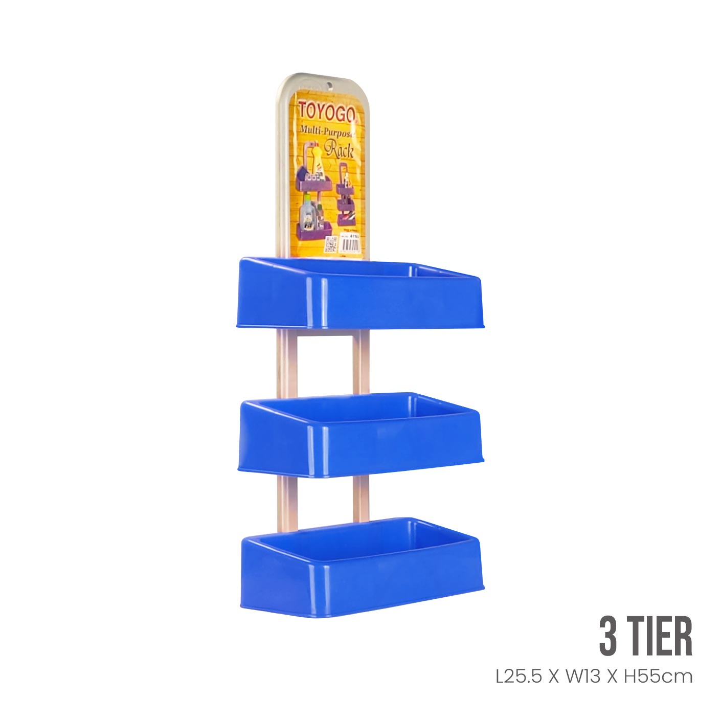 3 TIER DE TECH RACK (4116-3)