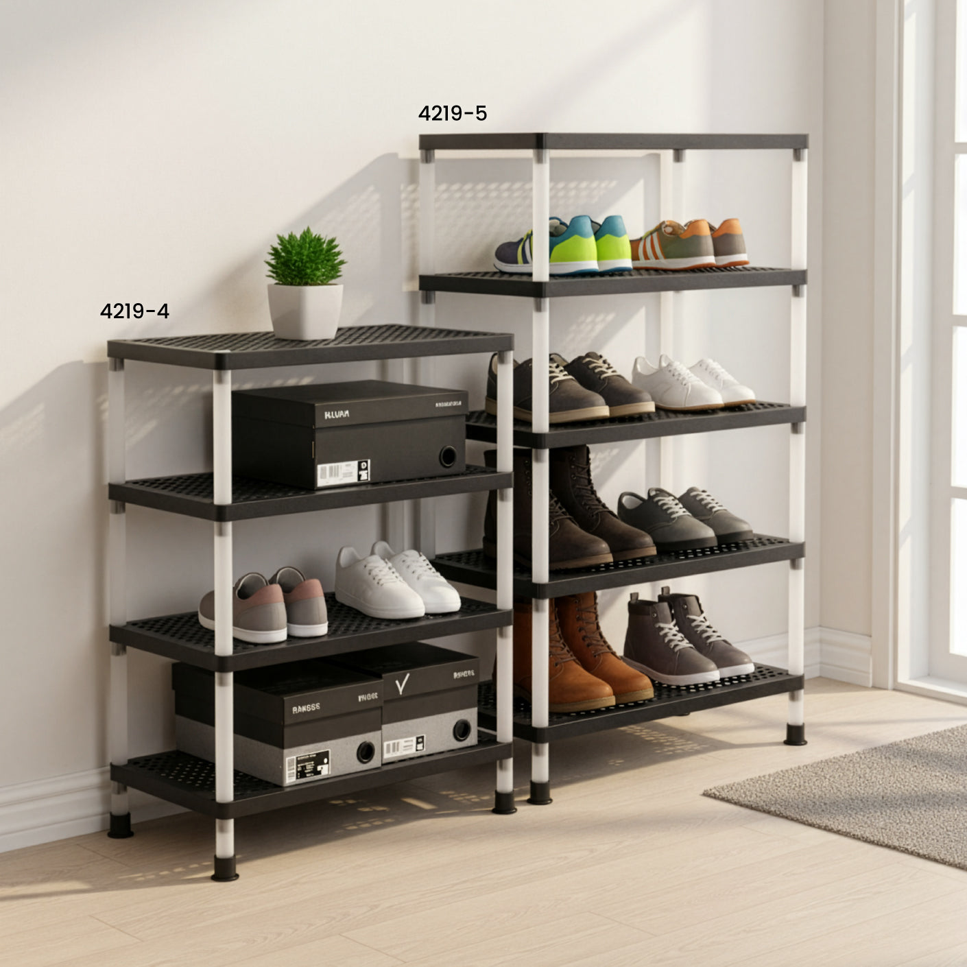 5 TIER SHOE CUM MULTI RACK (4219-5)