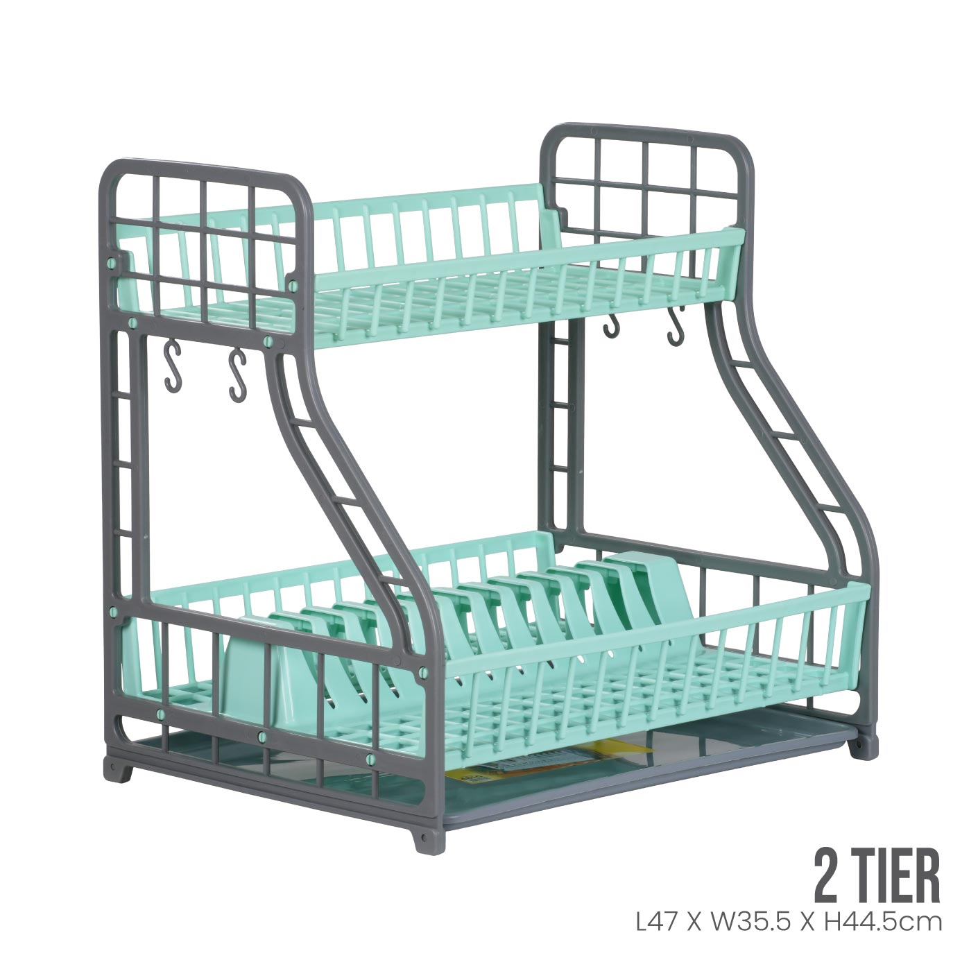2 TIER AQUILY DISH RACK (4810)